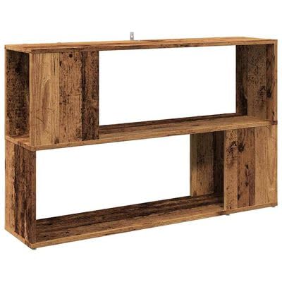 plplaaoo Bücherregal Altholz-Optik 100x24x63 cm Holzwerkstoff von plplaaoo