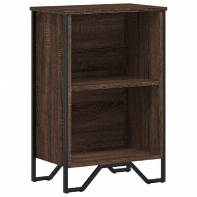 plplaaoo Bücherregal Braun Eichen-Optik 50x31x74,5 cm Holzwerkstoff plplaaoo Bücherregal Braun Eichen-Optik 50x31x74,5 cm Holzwerkstoff von plplaaoo