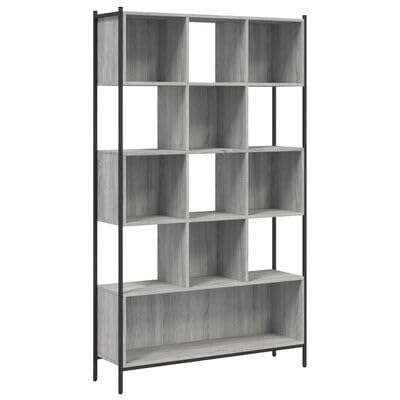 plplaaoo Bücherregal Grau Sonoma 102x28x172 cm Holzwerkstoff plplaaoo Bücherregal Grau Sonoma 102x28x172 cm Holzwerkstoff von plplaaoo