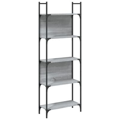 plplaaoo Bücherregal Grau Sonoma 155,5x24x166,5 cm Holzwerkstoff plplaaoo Bücherregal Grau Sonoma 155,5x24x166,5 cm Holzwerkstoff von plplaaoo