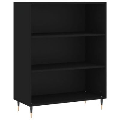 plplaaoo Bücherregal Schwarz 69,5x32,5x90 cm Holzwerkstoff plplaaoo Bücherregal Schwarz 69,5x32,5x90 cm Holzwerkstoff von plplaaoo