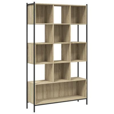plplaaoo Bücherregal Sonoma-Eiche 102x28x172 cm Holzwerkstoff plplaaoo Bücherregal Sonoma-Eiche 102x28x172 cm Holzwerkstoff von plplaaoo