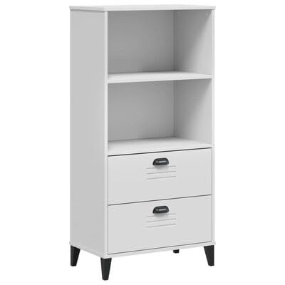 plplaaoo Bücherschrank VIKEN Weiß 60x35x123 cm Holzwerkstoff plplaaoo Bücherschrank VIKEN Weiß 60x35x123 cm Holzwerkstoff von plplaaoo