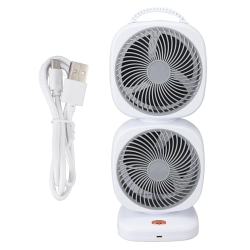 plplaaoo Doppelschicht -Turmlüfter wieder aufladbar tragbare kleine Schwingungstischlüfter 5 Geschwindigkeiten leistungsstarker Luftstrom für Home Office Camping grau Abs PP 15,4 x 6,5 Zoll plplaaoo Doppelschicht -Turmlüfter wieder aufladbar tragbare kleine Schwingungstischlüfter 5 Geschwindigkeiten leistungsstarker Luftstrom für Home Office Camping grau Abs PP 15,4 x 6,5 Zoll von plplaaoo