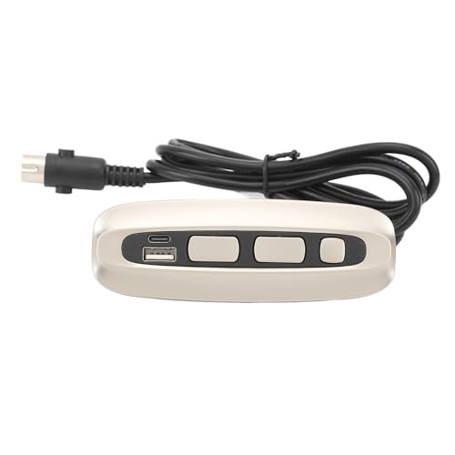 plplaaoo Elektrischer Liegesessel-Controller, 3-Tasten-Liegesessel-Sofa-Hebe-Fernbedienungsschalter mit USB- und Typ-C-Anschluss für elektrisches Sofa, hochwertiges ABS-Material, plplaaoo Elektrischer Liegesessel-Controller, 3-Tasten-Liegesessel-Sofa-Hebe-Fernbedienungsschalter mit USB- und Typ-C-Anschluss für elektrisches Sofa, hochwertiges ABS-Material, von plplaaoo