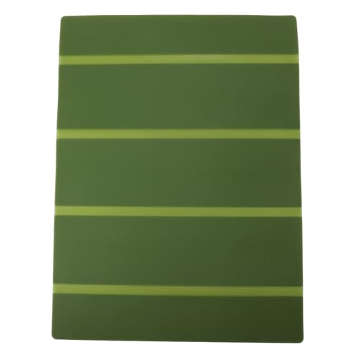 plplaaoo Faltbarer Camping -Tischkissen wasserdicht vorhanden, hitzebeständiger Nicht schlechter Gummi -Matte für Picknick -Camping -Tisch -Beschützer im Freien 51.6 x 38,5 cm (Grün) von plplaaoo