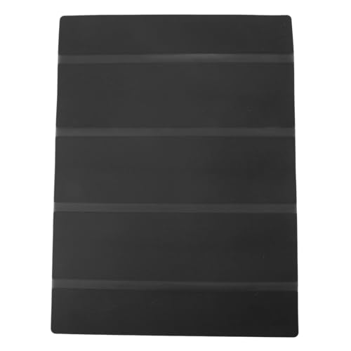 plplaaoo Faltbarer Camping -Tischkissen wasserdicht vorhanden, hitzebeständiger Nicht schlechter Gummi -Matte für Picknick -Camping -Tisch -Beschützer im Freien 51.6 x 38,5 cm (Schwarz) von plplaaoo