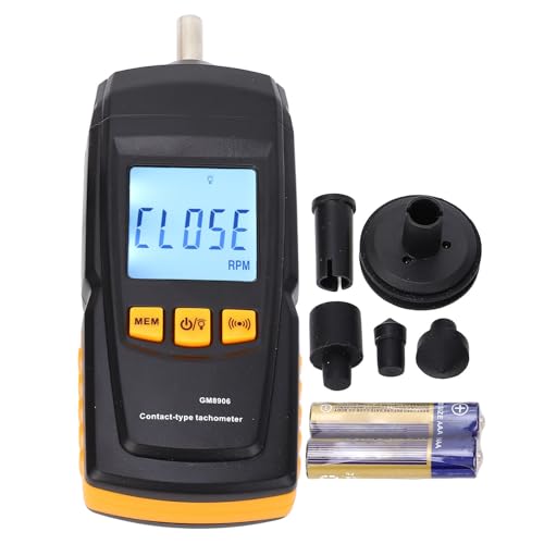 plplaaoo GM8906 Tachometer Digitale Rotation Lineargeschwindigkeitsmesser Handheld -Revolutionsanzeige für Motor und Lüfter hoher Präzision ABS -Material Langfreudiger Akkulaufleben plplaaoo GM8906 Tachometer Digitale Rotation Lineargeschwindigkeitsmesser Handheld -Revolutionsanzeige für Motor und Lüfter hoher Präzision ABS -Material Langfreudiger Akkulaufleben von plplaaoo