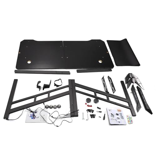 plplaaoo Gaming -Schreibtisch mit LED -Leuchten geräumiger Desktop Stahlstahlbeine abnehmbares Design für Home Office 55.12 x 23,23 Zoll plplaaoo Gaming -Schreibtisch mit LED -Leuchten geräumiger Desktop Stahlstahlbeine abnehmbares Design für Home Office 55.12 x 23,23 Zoll von plplaaoo