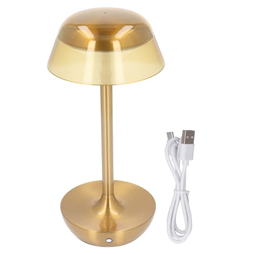 plplaaoo Goldene schnurlose Tischlampe wiederaufladbare Berührungssteuer plplaaoo Goldene schnurlose Tischlampe wiederaufladbare Berührungssteuer von plplaaoo