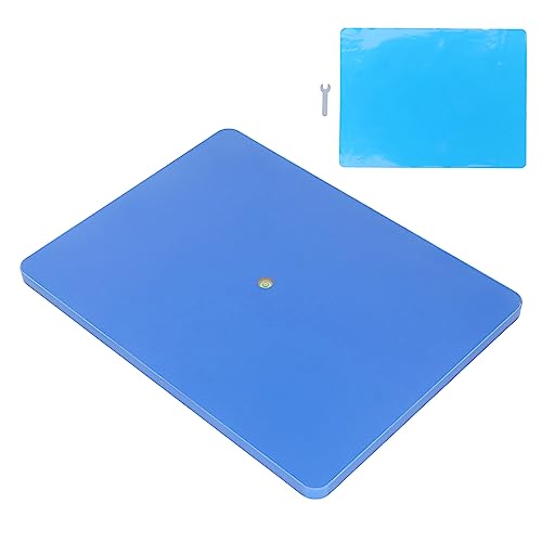 plplaaoo Harznivelling -Board Einstellbarer Selbstabstufung Arbeitstisch mit Silikonmatte und Schraubenschlüssel für Harzgüsse Kunsthandwerk DIY -Projekte groß 15,75 x 11,81 Zoll von plplaaoo
