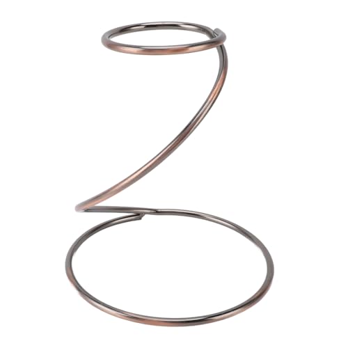 plplaaoo Kaffee Tropfer Ständer über Kaffeestation professionell Metall rostfrostes stabiler Konstruktion wiederverwendbares Heim Bar Hotel Kaffeefilterhalter Halter (Alte Bronze) von plplaaoo
