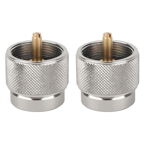 plplaaoo Kassetten -Gastankwandleranschluss Zylinderadapter Hochwertiger Aluminiumlegierung Kupfer Langable Propangasadapter für Camping -Camping -Picknick -Barbecue -Jagd 2PCS 35 x 30 mm von plplaaoo