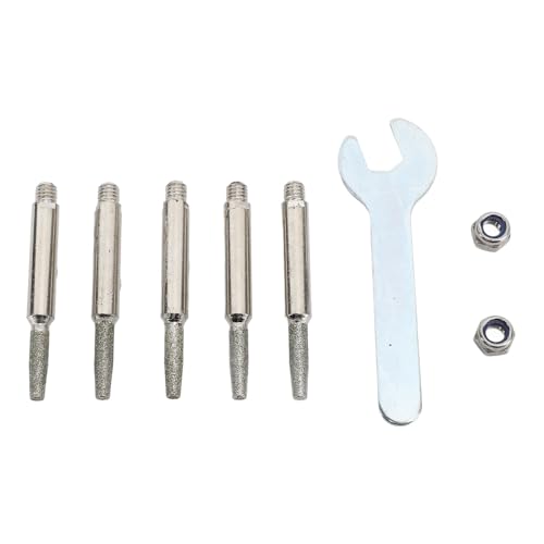 plplaaoo Kettensägenschärfen Stein 5 Packung hohe Härte Kettensäge Schärfer Bit Burr Stone -Datei für Handheld -Kettensägenschleife und Holzschnitzwerkzeuge Emery Material 4mm plplaaoo Kettensägenschärfen Stein 5 Packung hohe Härte Kettensäge Schärfer Bit Burr Stone -Datei für Handheld -Kettensägenschleife und Holzschnitzwerkzeuge Emery Material 4mm von plplaaoo