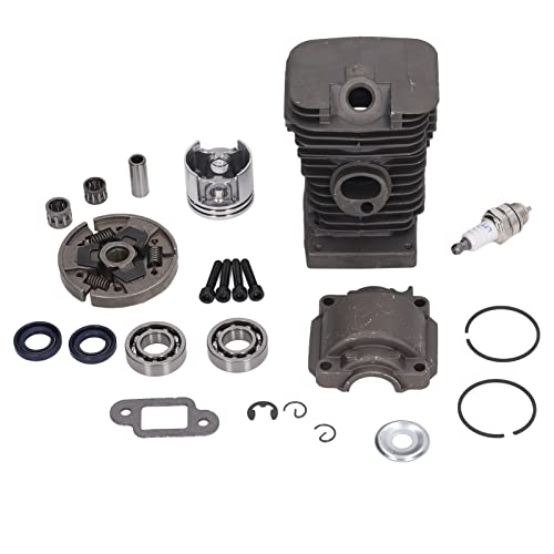 plplaaoo Kettensäsäszylinder -Set hoher Härte Eisen -ABS -Zylinderersatz für 017 018 MS180 MS170 Kettensägen -Teile mit Lagerschrauben Zündkerzenzubehör plplaaoo Kettensäsäszylinder -Set hoher Härte Eisen -ABS -Zylinderersatz für 017 018 MS180 MS170 Kettensägen -Teile mit Lagerschrauben Zündkerzenzubehör von plplaaoo