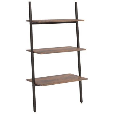 plplaaoo Leiterregal mit 3 Böden Dunkelbraun und Schwarz 64x34x116 cm plplaaoo Leiterregal mit 3 Böden Dunkelbraun und Schwarz 64x34x116 cm von plplaaoo