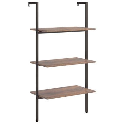 plplaaoo Leiterregal mit 3 Böden Dunkelbraun und Schwarz 64x35x120,5cm plplaaoo Leiterregal mit 3 Böden Dunkelbraun und Schwarz 64x35x120,5cm von plplaaoo