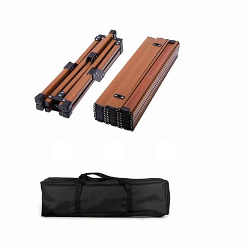 plplaaoo Outdoor -Klapptisch tragbarer Roll -up -Camping -Tisch Voll Aluminiumlegierungstisch mit Aufbewahrungstasche für Camping -Picknick im Freien BBQ Strand Hinterhof (1200x600mm) von plplaaoo