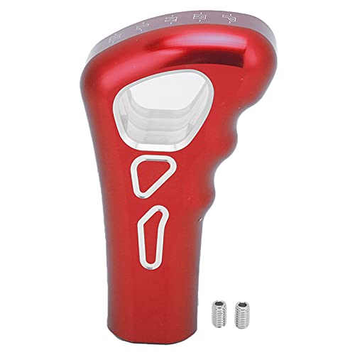 plplaaoo RZR Schaltgriff, Pistolengriff Schaltknauf Metall Schaltknauf Griff Auto Modifikation Ersatz für Polaris Ranger RZR 800 900 1000 S XP Polaris RZR Zubehör Gangschalter (Rot) von plplaaoo