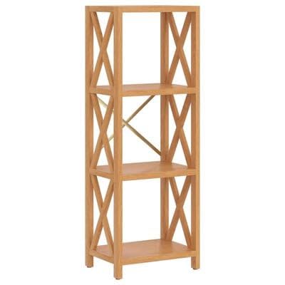 plplaaoo Regal mit 4 Böden 40x30x112 cm Massivholz Eiche plplaaoo Regal mit 4 Böden 40x30x112 cm Massivholz Eiche von plplaaoo