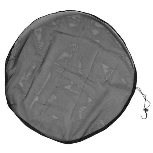 plplaaoo Regen Mesh Cover Kordelschnur Blattfilter Wassersammlung Eimer Tankschutz Outdoor Gartennetz Bildschirm für Rasenmeter Gärten Veranda aus Polyester Tuch (Er ist 100 cm) von plplaaoo