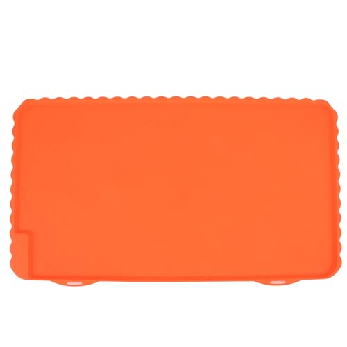 plplaaoo Silikonbrittermatte Nicht hitzebeständig Wiederverwendbare Grillpfanne Abdeckung Beschützer für Heimküche Kochen Back elektrische Pfanne BBQ Grill Ofen Mikrowelle (XL) von plplaaoo