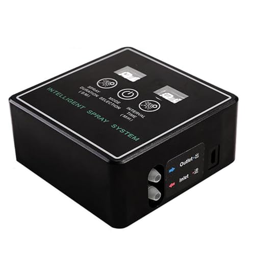 plplaaoo Smart Rainforest Box Spray System Reptile Automatic Misting Kit mit Timer -Terrarien -Luftbefeuchter mit 360 ° verstellbaren Mistdüsen (L) von plplaaoo