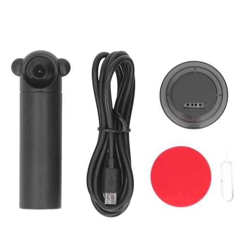 plplaaoo Smart WiFi -Kamera 1080p HD -WLAN -Überwachungskamera mit 180 -Grad -Rotationsbewegungserkennung Nachtsicht 2 Wege Audio für Home Office Indoor Outdoor -Überwachung Weiß von plplaaoo