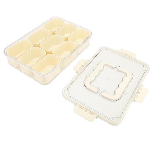 plplaaoo Snack Box Container 9 Fächer klare geteilte Servierschale mit dem tragbaren Organizer für Deckelgriffe für Früchte Muttern Snacks Gewürz Picknits Partys Haustiermaterial plplaaoo Snack Box Container 9 Fächer klare geteilte Servierschale mit dem tragbaren Organizer für Deckelgriffe für Früchte Muttern Snacks Gewürz Picknits Partys Haustiermaterial von plplaaoo