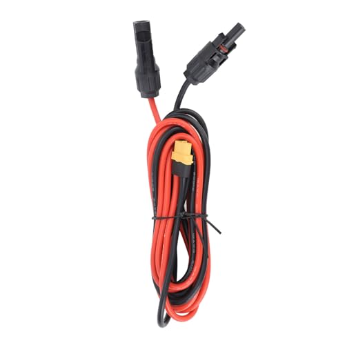 plplaaoo Solar -Ladungskabel -Stecker zum XT60 -Adapter hoher Effizienz Haltbares Solarpanel -Ladekabel für tragbare Stromstationen Generatoren 12AWG 2Meter UL94 V0 plplaaoo Solar -Ladungskabel -Stecker zum XT60 -Adapter hoher Effizienz Haltbares Solarpanel -Ladekabel für tragbare Stromstationen Generatoren 12AWG 2Meter UL94 V0 von plplaaoo