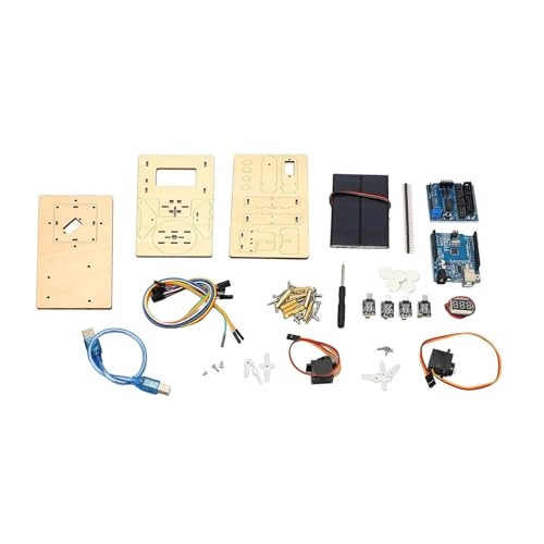 plplaaoo Solar-Tracking-Kit, STEM-Lernen, pädagogisches intelligentes Solar-Tracker-System, elektronisches Kit für Kinder, praktisches STEM-Projekt für den Heim- und Schulgebrauch mit von plplaaoo