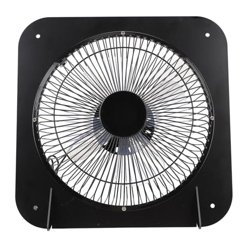 plplaaoo Solar angetriebener Abluftventilator Hocheffizienz monokristalline 20W Solarpanel mit 10 -Zoll -Stehabluftventilator für Greenhouse Chicken Coop Shed Pet House von plplaaoo