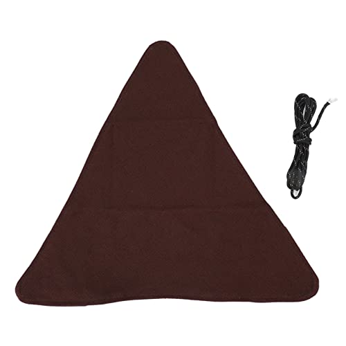 plplaaoo Stativhocker Stoff tragbares faltbares Dreieck Stuhl Stoff Handwerk Anti -Scratch Canvas Campinghocker -Tuch zum Angeln und Outdoor -Aktivitäten (Braun) von plplaaoo