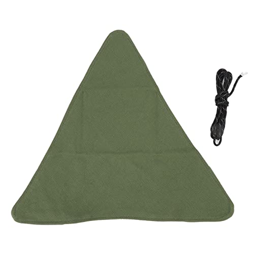 plplaaoo Stativhocker Stoff tragbares faltbares Dreieck Stuhl Stoff Handwerk Anti -Scratch Canvas Campinghocker -Tuch zum Angeln und Outdoor -Aktivitäten (OD grün) von plplaaoo