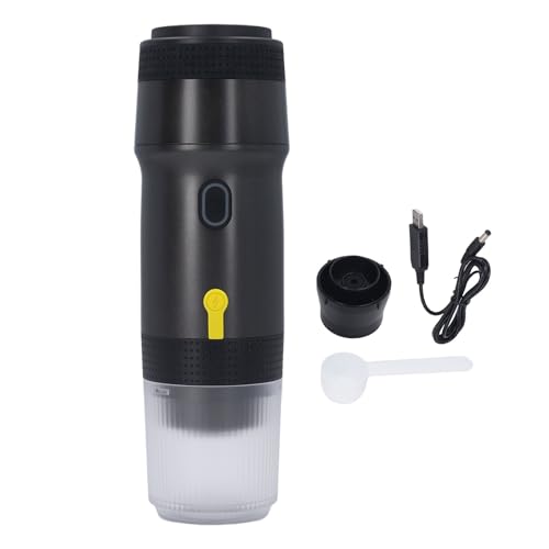 plplaaoo Tragbare Kaffeemaschine 3 in 1 20Bar schnurloser Heizung Vollautomatische Kapsel Kaffeemaschine für Outdoor Travel Home Office ABS 7500mAh Lithium Batterie 888g plplaaoo Tragbare Kaffeemaschine 3 in 1 20Bar schnurloser Heizung Vollautomatische Kapsel Kaffeemaschine für Outdoor Travel Home Office ABS 7500mAh Lithium Batterie 888g von plplaaoo