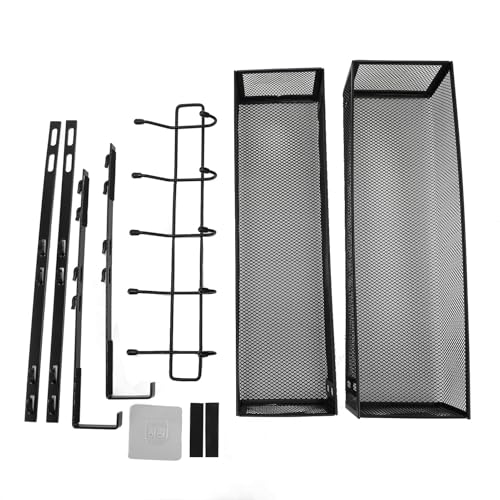 plplaaoo Über den Türhaken Organizer Kleiderschrank Metall Rückenlager mit 2 Mesh Körben für Schlafzimmer Badezimmer Büro RV robuste stabile Kohlenstoffstahl pp plplaaoo Über den Türhaken Organizer Kleiderschrank Metall Rückenlager mit 2 Mesh Körben für Schlafzimmer Badezimmer Büro RV robuste stabile Kohlenstoffstahl pp von plplaaoo