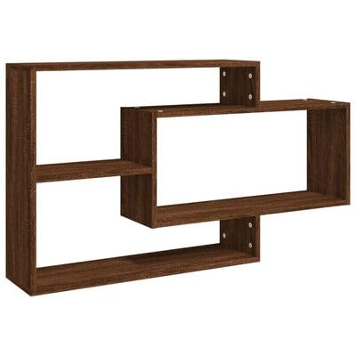 plplaaoo Wandregal Braun Eichen-Optik 104x20x58,5 cm Holzwerkstoff plplaaoo Wandregal Braun Eichen-Optik 104x20x58,5 cm Holzwerkstoff von plplaaoo