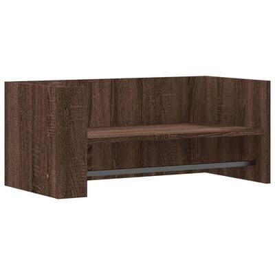 plplaaoo Wandregal Braun Eichen-Optik 70,5x35x30,5 cm Holzwerkstoff plplaaoo Wandregal Braun Eichen-Optik 70,5x35x30,5 cm Holzwerkstoff von plplaaoo