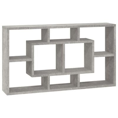 plplaaoo Wandregal mit 8 Fächern Betongrau plplaaoo Wandregal mit 8 Fächern Betongrau von plplaaoo