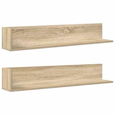 plplaaoo Wandregale 2 STK. Sonoma-Eiche 100x16,5x16,5 cm Holzwerkstoff plplaaoo Wandregale 2 STK. Sonoma-Eiche 100x16,5x16,5 cm Holzwerkstoff von plplaaoo