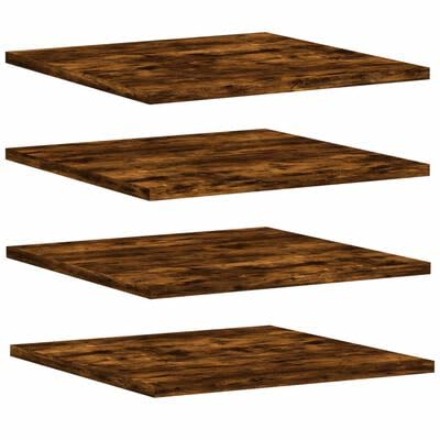 plplaaoo Wandregale 4 STK. Räuchereiche 40x40x1,5 cm Holzwerkstoff plplaaoo Wandregale 4 STK. Räuchereiche 40x40x1,5 cm Holzwerkstoff von plplaaoo