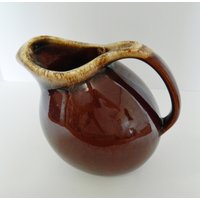 Rumpf Keramik Braun Tropf Wasser Tee Ball Krug Mit Eislippe von pluckylucky