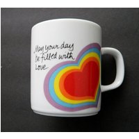 Avon 1984 Love Mug - Vintage Kaffeetasse Mit Herz von pluckylucky