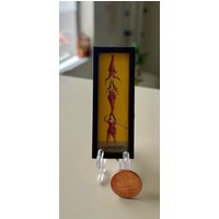 Akrobaten Zirkus Vintage Miniatur Gemälde Winzige Leinwand Druck Puppenhaus Oder Wohnkultur Retro Akrobaten Zirkus Vintage Miniatur Gemälde Winzige Leinwand Druck Puppenhaus Oder Wohnkultur Retro von pocketbobble