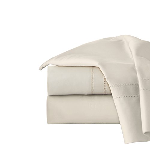 pointehaven Fadenzahl 620, 100% langstapelige Baumwolle, Tiefe Tasche, übergroß, superweiches Satin, Queen-Size-Bett, Knochen pointehaven Fadenzahl 620, 100% langstapelige Baumwolle, Tiefe Tasche, übergroß, superweiches Satin, Queen-Size-Bett, Knochen von pointehaven