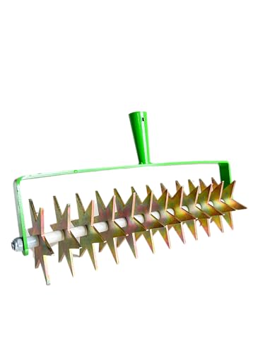 pokm toolsmarket - Kultivator Garten mit 12 Sternen, Gartenfräse 41 cm, Gartenkralle, Sternfräse 1-Reihe, Rollkultivator, Gartengerät EU-Produktion TMX von pokm toolsmarket