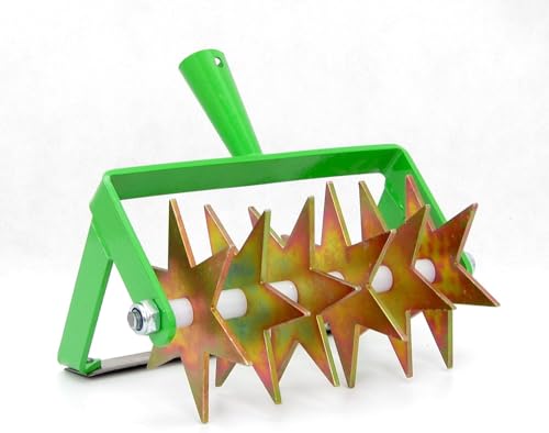 pokm toolsmarket - Kultivator Sternfräse mit 6 Sternen und Jätemesser, Krümler 21 cm, Bodenkrümler, Rollhacke 2-Reihe, BR: 20cm, Gartengerät EU-Produktion TMX pokm toolsmarket - Kultivator Sternfräse mit 6 Sternen und Jätemesser, Krümler 21 cm, Bodenkrümler, Rollhacke 2-Reihe, BR: 20cm, Gartengerät EU-Produktion TMX von pokm toolsmarket