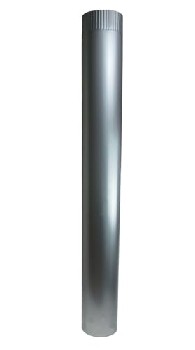 Ofenrohr ø 100/110/120/130/150 mm Rauchrohr Heizung Abgasrohr Kaminofenrohr aus Blech (120) von pokm toolsmarket