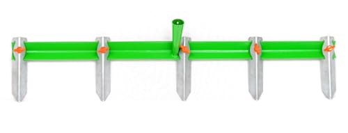 pokm toolsmarket - 4-Zinken Rillenzieher 60 cm Reihenzieher Garten Verstellbar, Furchenzieher, für Saatgut Saatkartoffeln, Aussaathilfe, Sähilfe, Grubber aus Metall, Hergestellt in der EU von pokm toolsmarket