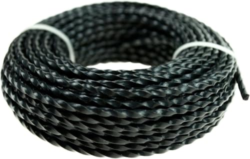 pokm toolsmarket - 3.0mm / 15m Mähfaden TWIST, Trimmerfaden Rasentrimmer Scharfe Kanten, 4-kant, Motorsense Faden, Schwarz Freischneider pokm toolsmarket - 3.0mm / 15m Mähfaden TWIST, Trimmerfaden Rasentrimmer Scharfe Kanten, 4-kant, Motorsense Faden, Schwarz Freischneider von pokm toolsmarket